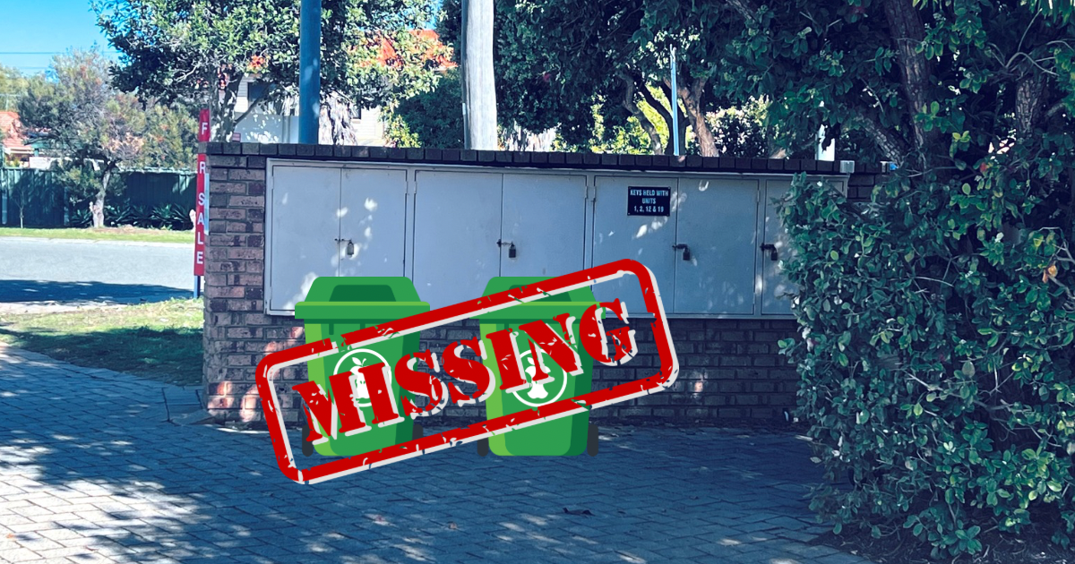 🚨 Important Notice: Missing Common Green Lid Bins